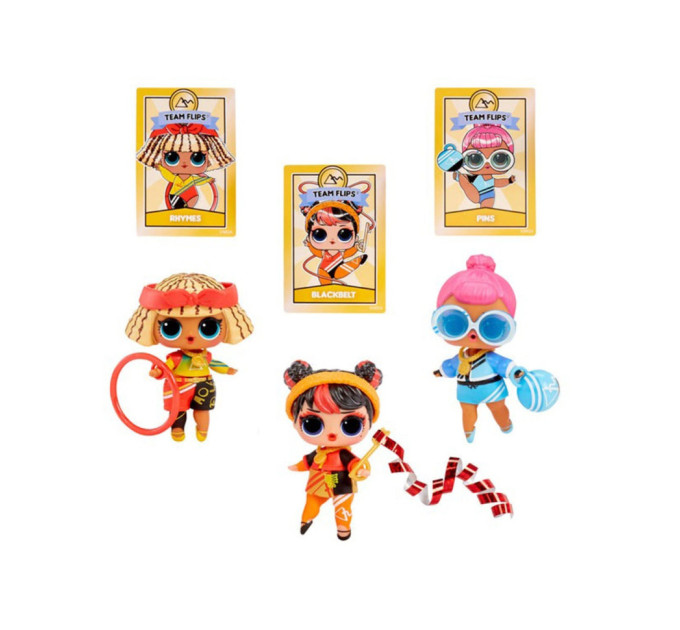 Ігровий набір із лялькою L.O.L. Surprise! 593317 серії "All Star Sports Moves" - ГІМНАСТИКА