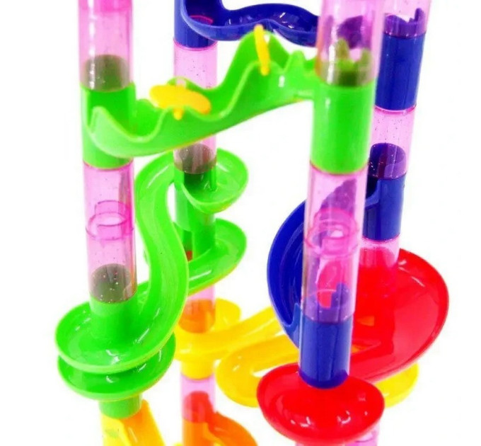 Детский конструктор лабиринт 52061 трубчатый, 105 деталей