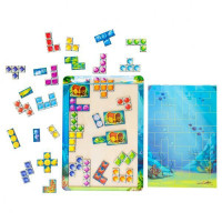 Развивающая игра Тетрис "Морские сокровища" Ubumblebees (ПСД160) PSD160