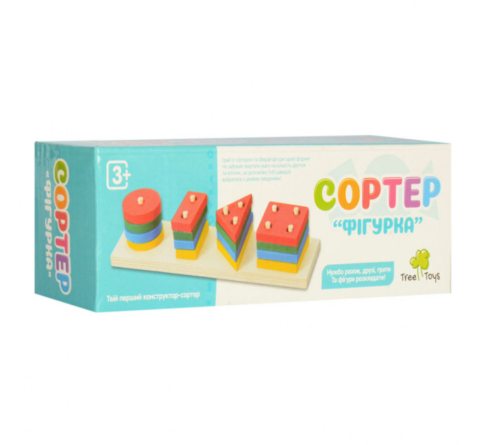 Развивающая игрушка Геометрика MD 0715 деревянная