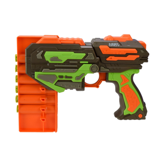 Дитячий іграшковий автомат з м'якими патронами FJ9007, 6 патронів