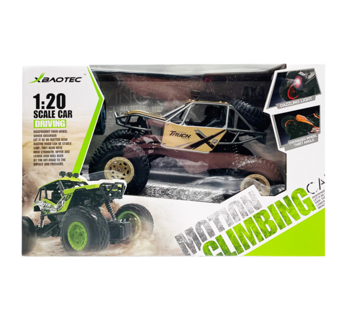 Машинка на радіокеруванні "Motion Climbing" XB1041 світла