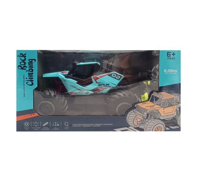 Машинка на радиоуправлении «Rock Climbing» M765-36(Turquoise) свет