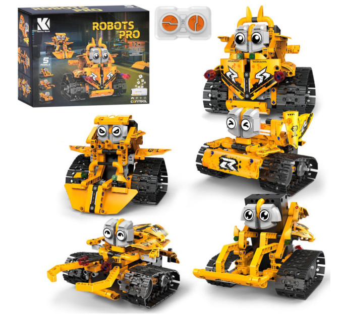 Конструктор детский на радиоуправлении 5 в 1 K96183 звук, свет