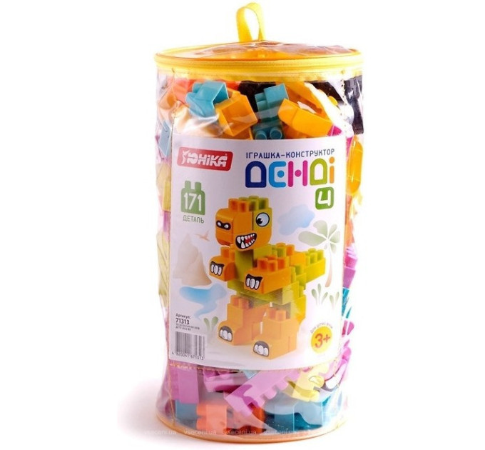 Дитячий конструктор „ДЕНДІ”- 4 71313, 171 деталі