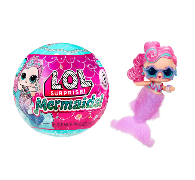 Ігровий набір із лялькою "Чарівні русалочки" L.O.L. Surprise! 510604 серії "Mermaids!" в асортименті