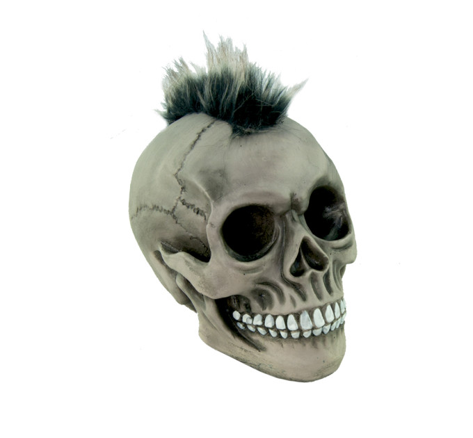 Череп копилка Могавк M 9178 (серый)