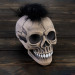 Череп копилка Могавк S 9177 (серый)