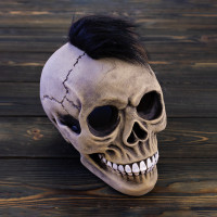 Череп копилка Могавк M 9178 (серый)