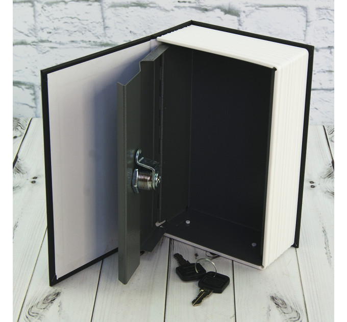 Книга сейф (18см) Гарри Поттер Слизерин (черная с зеленым)