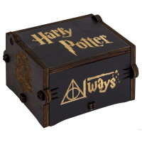 Музыкальная шкатулка винтажная Гарри Поттер (черная) Музыкальная шкатулка винтажная Гарри Поттер (черная)