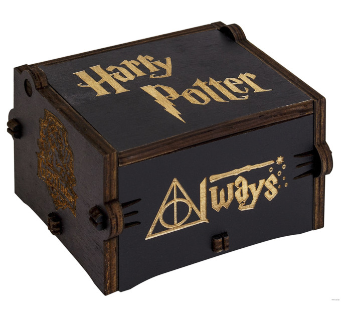 Музична скринька вінтажна Гаррі Поттер (чорна)
