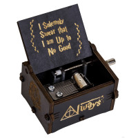 Музыкальная шкатулка винтажная Гарри Поттер (черная) Музыкальная шкатулка винтажная Гарри Поттер (черная)