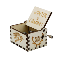 Музыкальная шкатулка винтажная Игра Престолов (Winter Coming) дерево Музыкальная шкатулка винтажная Игра Престолов (Winter Coming) дерево
