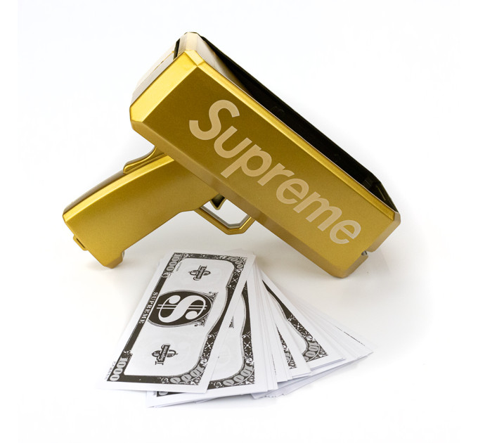 Грошовий пістолет Cash Cannon (золотий)