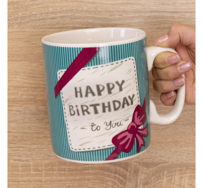 Кухоль Гігант З Днем Народження Тебе Happy Birthday to you