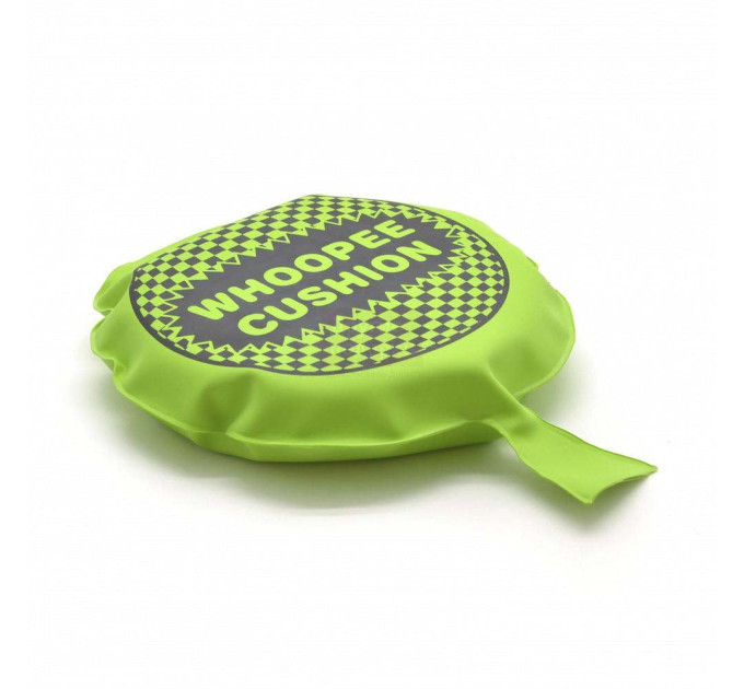 Подушка пердушка велика 20см (зелена)