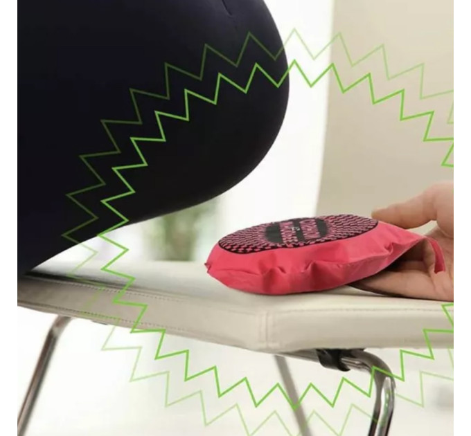 Подушка пердушка большая 20см (голубая)