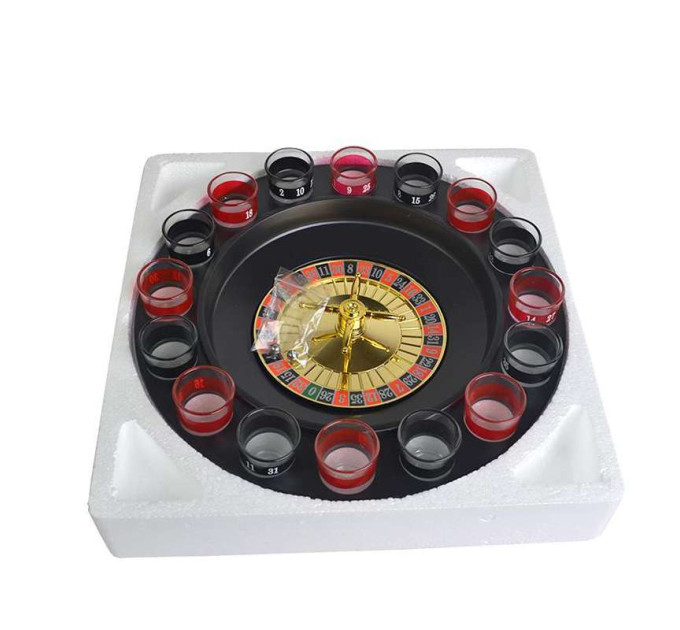 Алкоигра Рулетка 16 рюмок