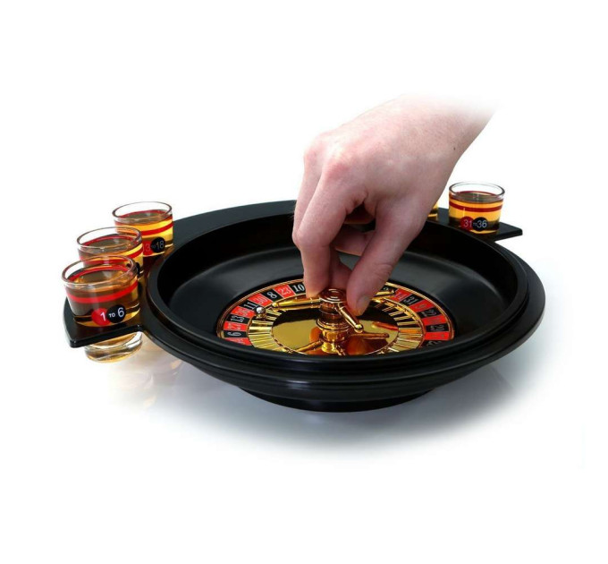 Алкоигра Рулетка 6 рюмок