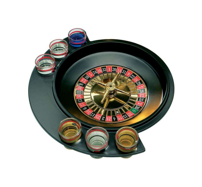 Алкоигра Рулетка 6 рюмок
