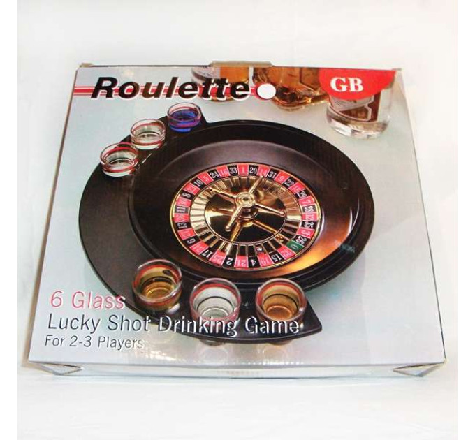 Алкоигра Рулетка 6 рюмок