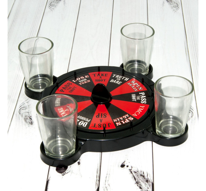 Алкогра Рулетка на 4 чарки
