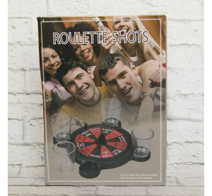 Алкогра Рулетка на 4 чарки