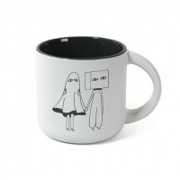 Чашка Trick or treat. Черная