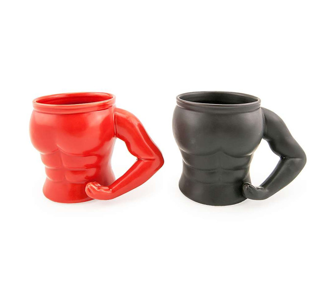 Чашка Біцепс (чорна) 9115