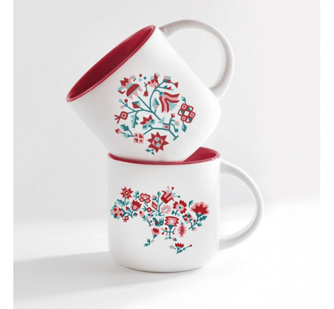 Чашка Дерево життя. Красная