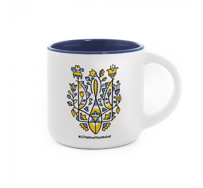 Чашка Герб Украины. Синяя