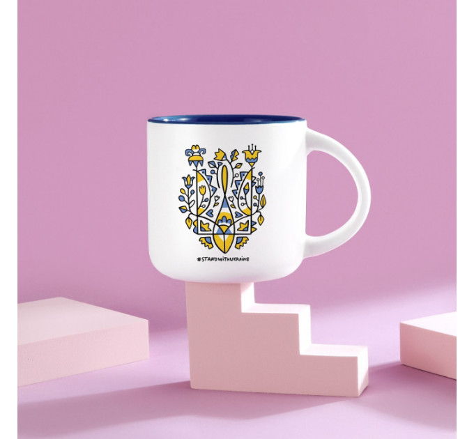 Чашка Герб Украины. Синяя