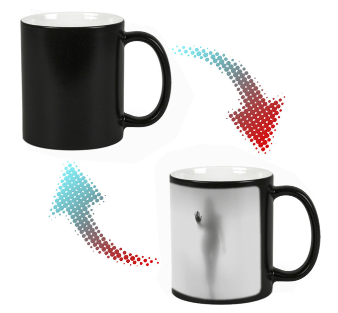 Чашка хамелеон 66106 Девушка Тайна