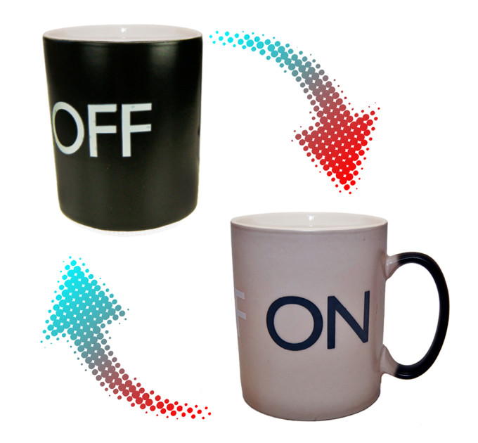 Чашка хамелеон ON/OFF