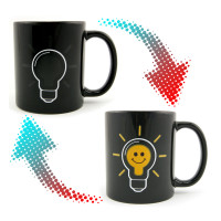 Чашка хамелеон Лампочка