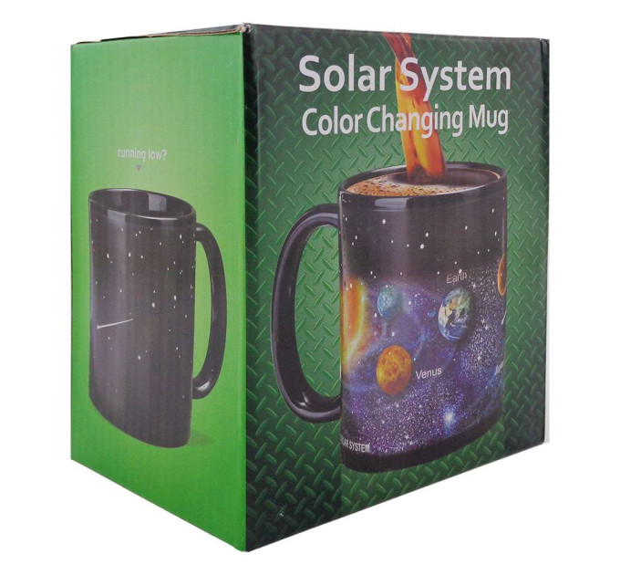 Чашка хамелеон Сонячна система