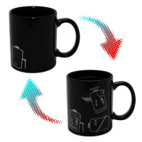 Чашка хамелеон Зарядка