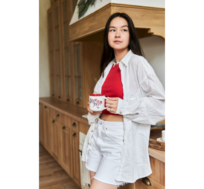 Чашка Карта. Красная