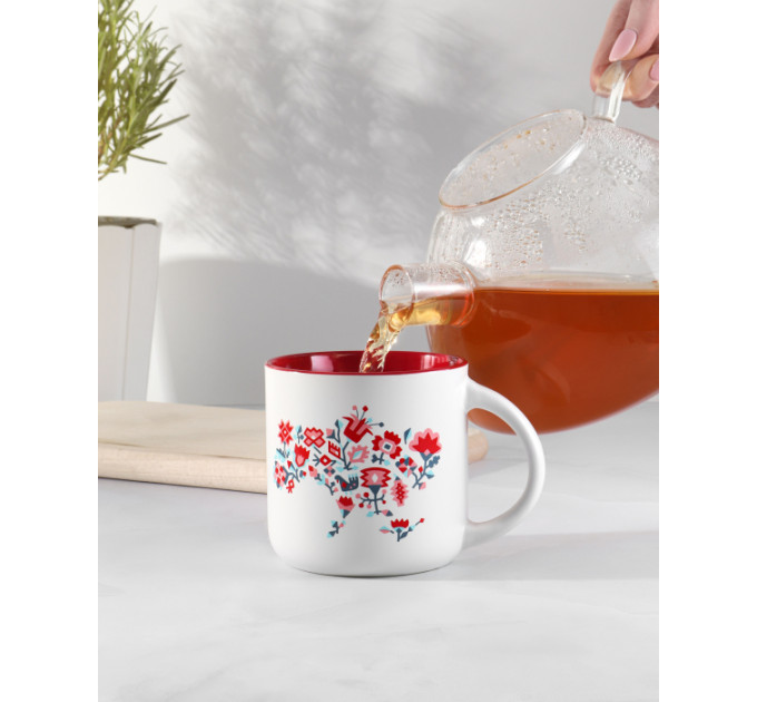 Чашка Карта. Красная