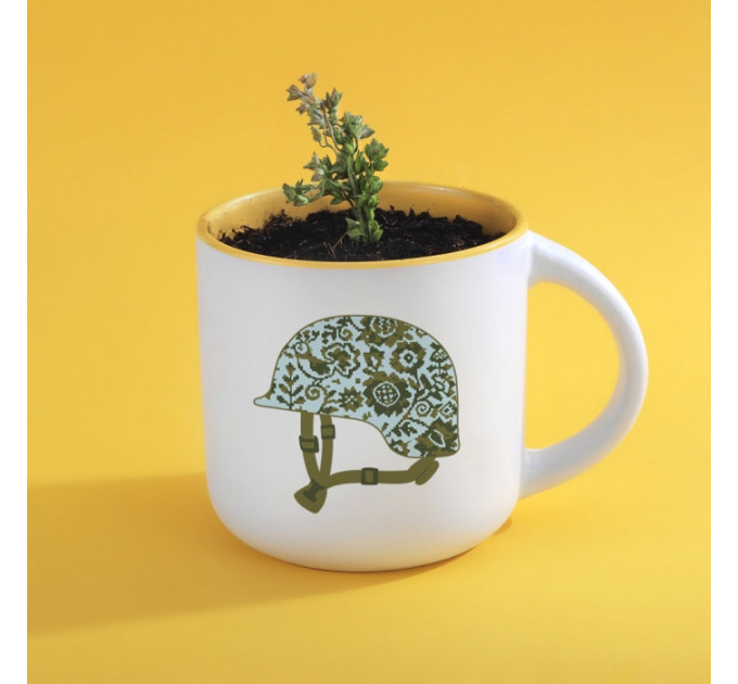 Чашка Нескорена. Жовта