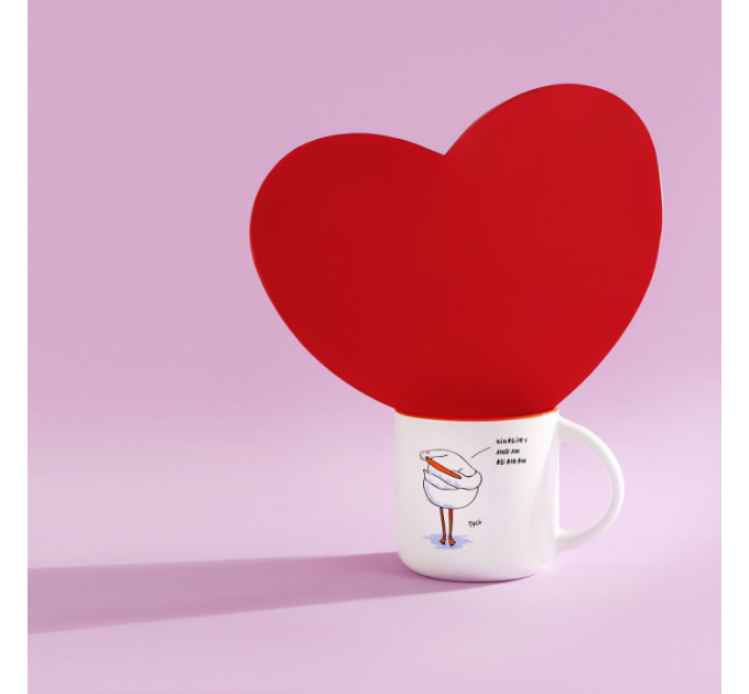 Чашка з Гусем Абажаю. Оранж