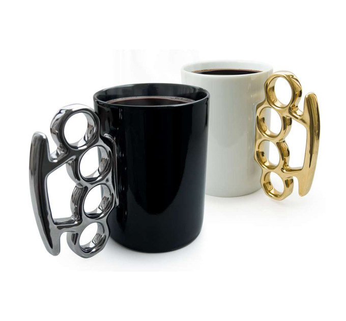 Чашка с кастетом (черная)