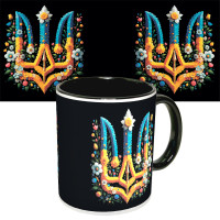 Чашка с принтом 63057 Герб (черная) Чашка с принтом 63057 Герб (черная)