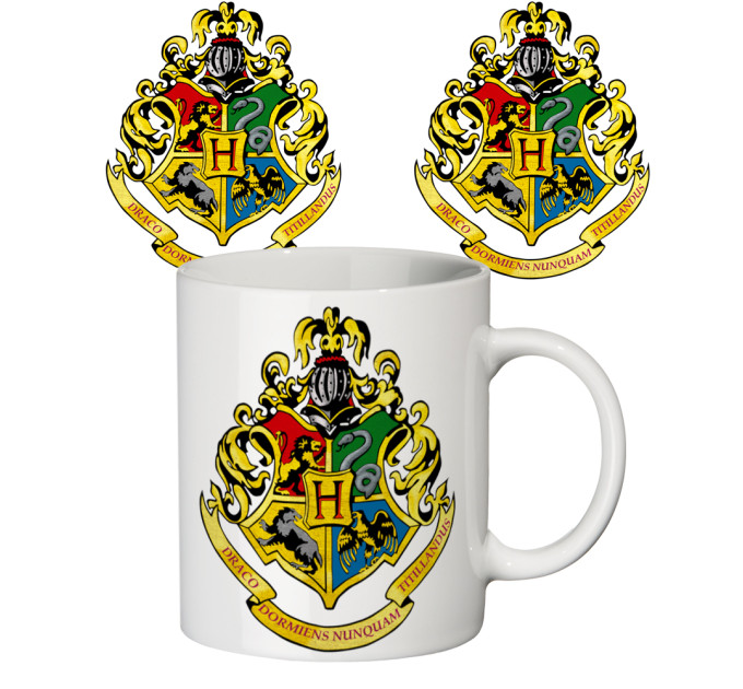 Чашка с принтом 63305 Гарри Поттер Хогвартс