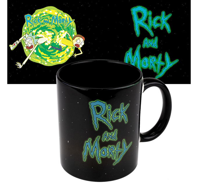 Чашка з принтом 63405 Rick and Morty #2