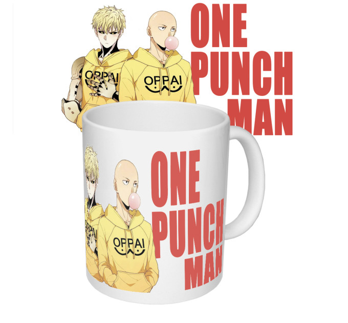 Чашка з принтом 63409 Ванпанчмен