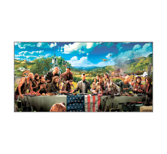 Чашка с принтом 63503 Far Cry (синяя)