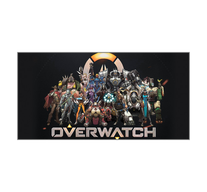 Чашка с принтом 63504 Overwatch (черная)