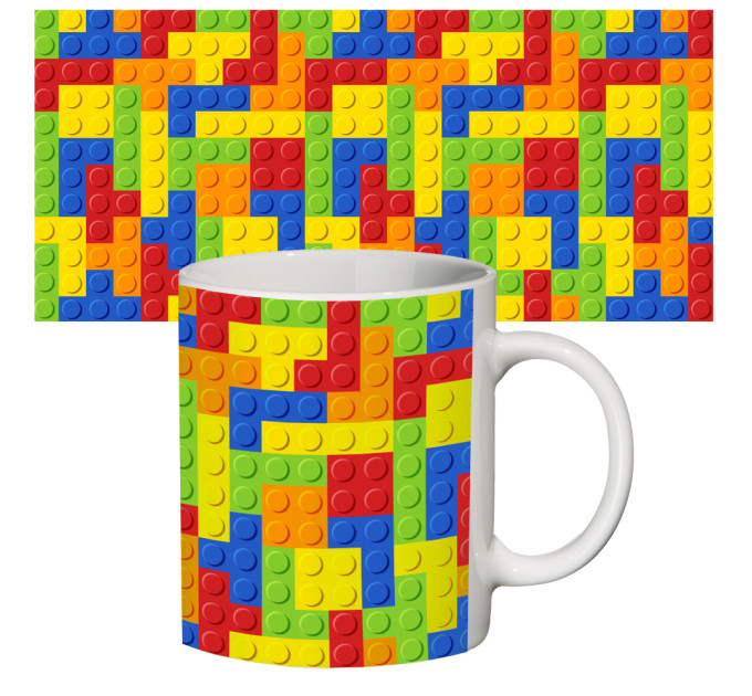 Чашка с принтом 63507 Лего